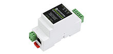 Industrial serial server, RS485 to RJ45 Ethernet, TCP/IP to serial, rail-mount support, with POE function(optional)