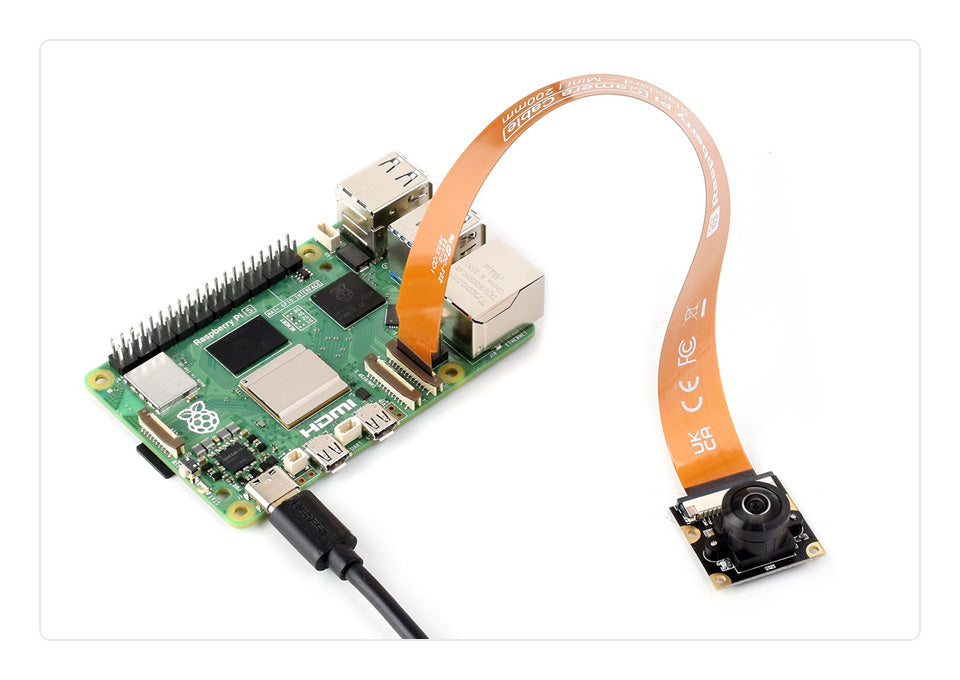 Official Raspberry Pi 5 DSI CSI Cable Camera Cable CSI  22Pin to 15 Pin for Raspberry Pi CSI Camera