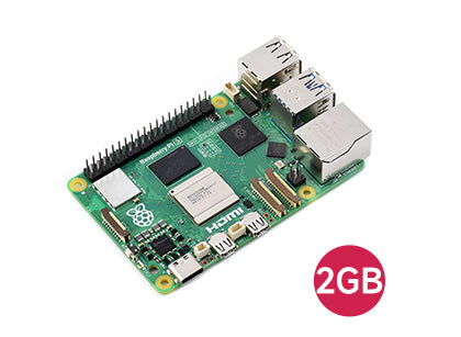 Raspberry Pi 5, Options for RAM, BCM2712 Processor, 2.4GHz Quad-Core 64-bit Arm Cortex-A76 CPU, Built Using RP1 I/O Controller D