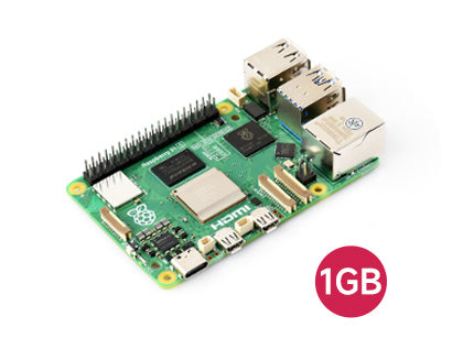 Raspberry Pi 5, Options for RAM, BCM2712 Processor, 2.4GHz Quad-Core 64-bit Arm Cortex-A76 CPU, Built Using RP1 I/O Controller D