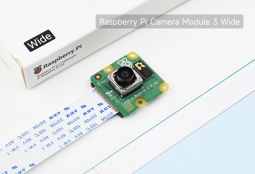 Raspberry Pi Camera Module 3 IMX708 Auto-Focus 75°/120° FOV Highly Detailed Optional Optional NoIR Version for Pi 4B 3B+ 3B