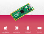 Original Raspberry Pi Pico High-Performance Microcontroller Board with Flexible Digital Interfaces