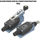 Limit Switch, CNTD TZ‑8104 metal plastic housing 1NO1NC contact, 10A 250VAC IP65 adjustable roller lever, travel sensor for CNC