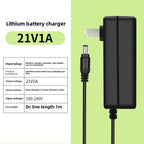 12.6V 16.8V 21V 24V 25V 1A 2A 18650 Lithium Battery Charger DC 5.5*2.1-2.5mm for 3S 4S 5S 6S 12V to 25V Screwdriver Battery Pack