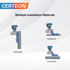 3051DP Differential Pressure Transmitter 4-20mA+HART Explosion Proof Digital Sensor for Industrial Automation