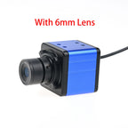 GXIVISION 60FPS 2MP Color Global Shutter Case Camera,USB Drive Free,Moving Capture,1600x1200,CS Lens,Win/Linux/Android/RPi