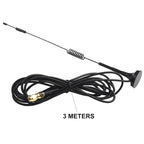 Omnidirectional LoRa Antenna 5.8dBi, 868MHz 915MHz, SMA Male & RP-SMA, 3m Cable with Bracket, for Miner Gateway Helium