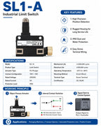 SL1-A SL1-P SL1-H SL1-E  SL1-B SL1-D  Limit switch Travel Micro switch