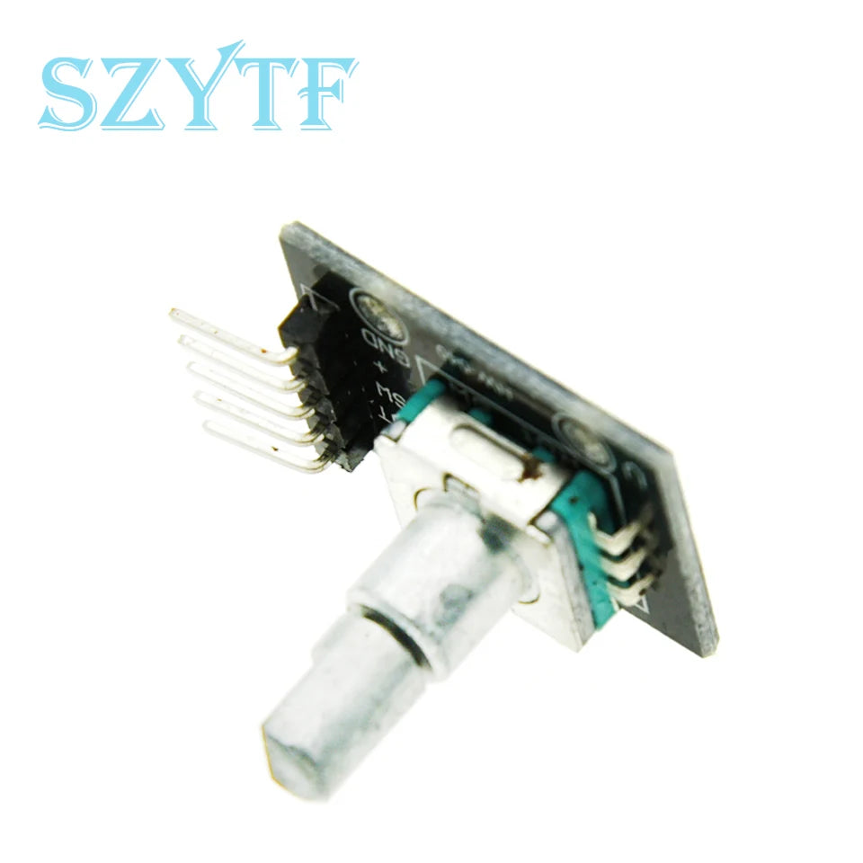1-10PCS 360 Degree Rotary Encoder Module KY-040 Brick Sensor Development Board with Knob Cap Potentiometer KIT DIY for Arduino