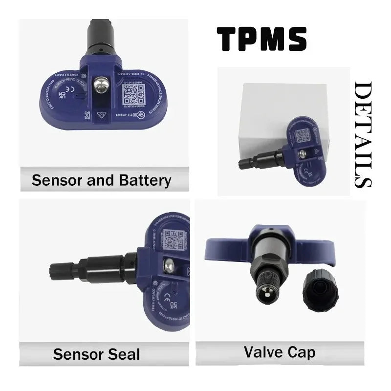 For Tesla Model 3 Y S X 2020-2024 Tire Pressure Monitor Sensors BLE Bluetooth TPMS Sensor Replaces 1490701-01-B 1490701-01-C