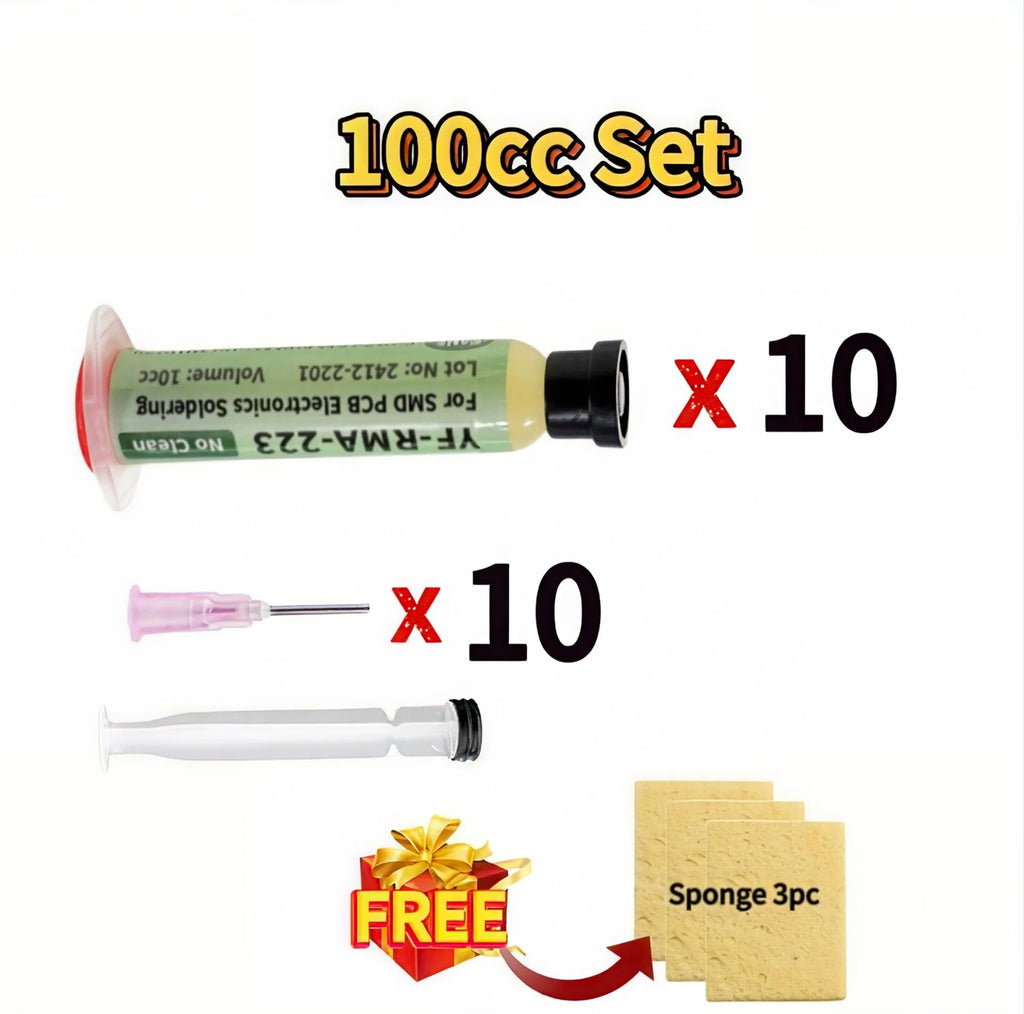 RMA-223 10cc Flux No Clean Flux Soldering Iron Welding Flux Consumer Electronics Repair Solder Paste For Phone LED BGA SMD PGA