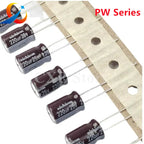 10PCS Nichicon PW Electrolytic capacitors 10V 16V 25V 35V 50V 63V 100V 10UF 22UF 47UF 100UF 220UF 470UF 820UF 1000UF 1200UF NEW
