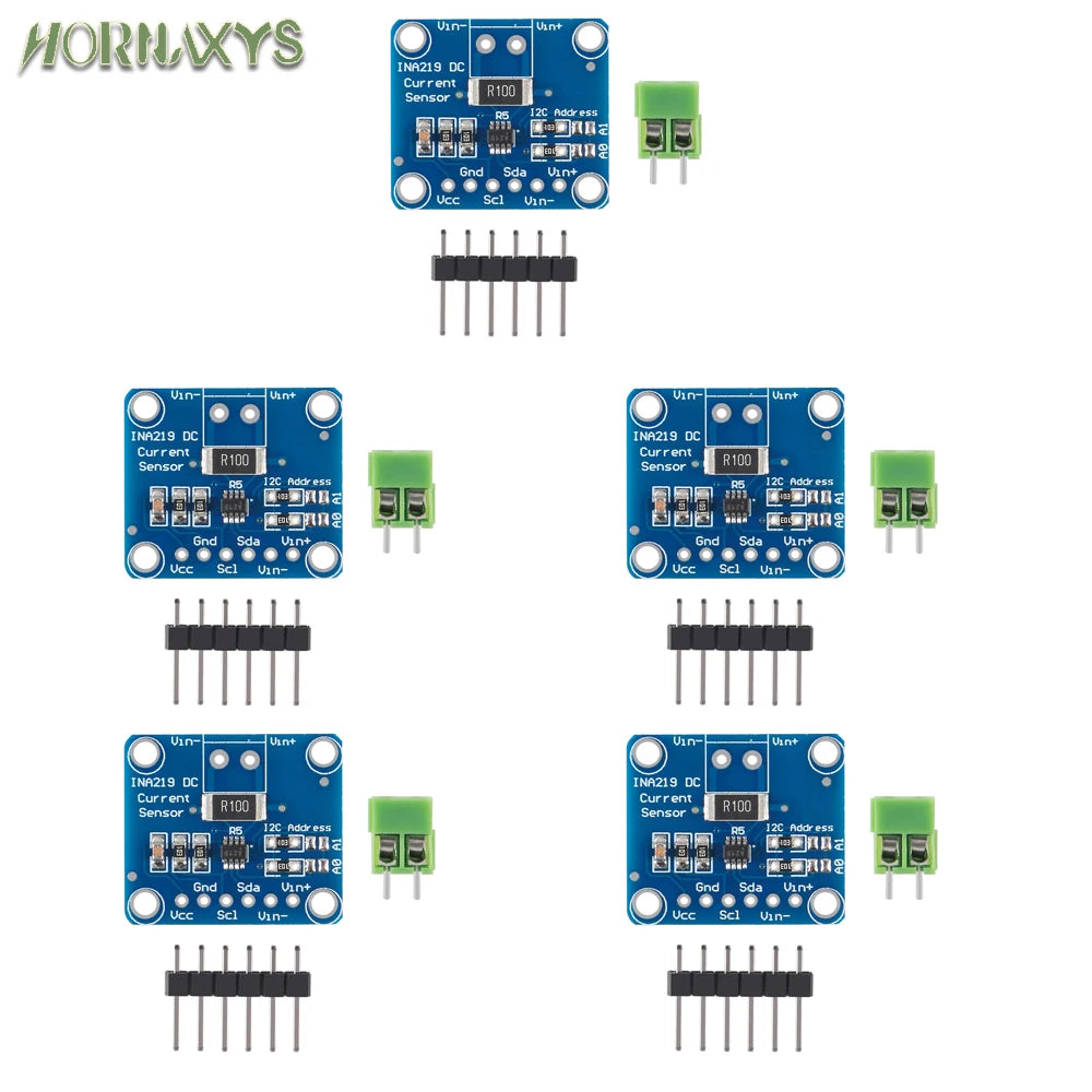 1-10PCS MCU-219 INA219 I2C port Zero drift bidirectional current power supply monitoring sensor module MCU INA 219