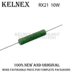 5pcs RX21 10W Wire Wound Resistance 5% 1R 10R 100R 1K 10K 12K 15K 18R 20R 22R 24R 27R 30R 33R 36R Resistor