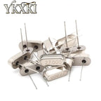 10-200PCS new 4Mhz 6Mhz 8Mhz 10MHZ 12Mhz 16Mhz 20Mhz 24Mhz 25MHZ 27MHZ 48MHZ Quartz Crystal Resonator Passive Oscillator HC49S