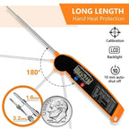 Digital Kitchen Meat Thermometer For Food Water Milk Foldable Cooking Food Probe BBQ Thermometer Oven Thermometer Kitchen Tools
