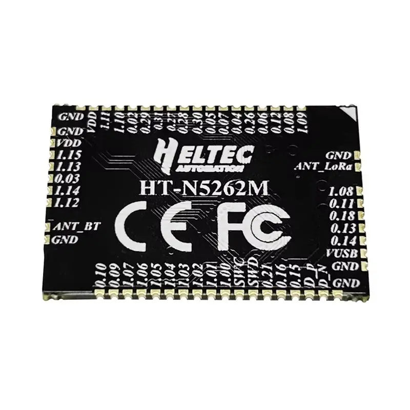 H ELTEC AUTOMATION HT-N5262M Meshtastic Tracker Mesh Node Lorawan NRF52840 SX1262 Lora BLE For Arduino Low Power IOT,