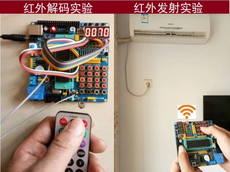 DIY KIT STC89C52 51‑52 MCU Development Board 8051 Microcontroller Learning Experiment Kit