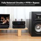 AIYIMA A20 PFFB Power Amplifier TPA3255 Hifi 300W X2 Stereo Power Amp With XLR/RCA Fully Balanced Input HPF High Pass Filter