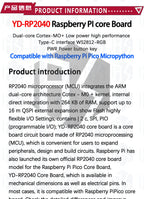 High-Performance Raspberry Pi Pico: RP2040 Microcontroller Board (Cortex-M0+ Dual-Core ARM Processor)