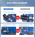 Compatible with Arduino Uno R3 Development Board ATmega328P Microcontroller Module Main Control Board Multicolor USB-B Cable