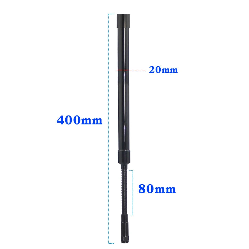 5G Gooseneck Antenna 600-6000MHz 4G 5G LTE 2.4G 5.8G UWB Omnidirectional WIFI Router External Remote Antenna SMA TNC N Male Head