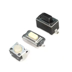 20Pcs SMD Tactile Switch Micro Push Button Silicone Key 3x4 3x6 4x4mm 2Pin 4Pin Electronic Component Switchs