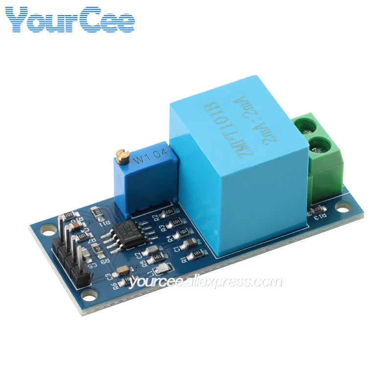 AC Current Transformer Sensor Range Single Phase AC Active Precision ZMCT103 Current Transformer Module ZMPT101B 2mA ZMCT103C 5A