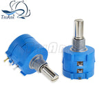 3590S Multiturn Adjustable Resistor Potentiometer Kits ,100 200 500 1K 2K 5K 10K 20K 50K 100K Ohm With Potentiometer MF-A03 Knob
