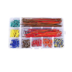 MB102 Breadboard Power Supply Module + MB-102 830/400 Points Solderless Breadboard Kit with 65 Flexible Jumper Wires 3.3V/5V