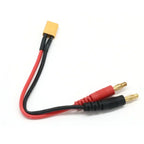 1pcs / 5pcs 15CM XT30 Plug Charge Lead to 4.0mm Banana Plugs Charge Cable Silicone Wire 16AWG For Lipo Battery
