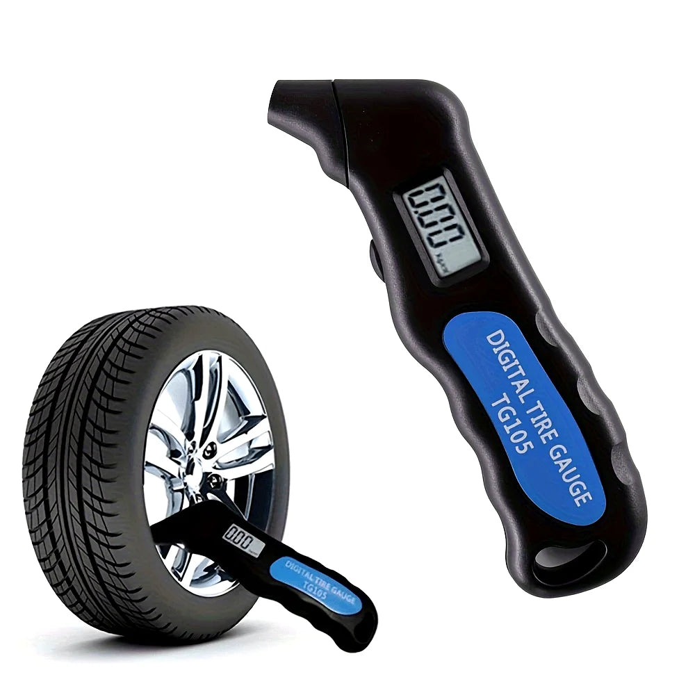 Digital Car Tire Air Pressure High-precision Gauge Meter LCD Display Manometer Barometers Tester for Car Truck Motorcycle Bike