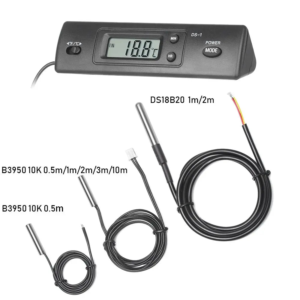 0.5M/1M/2M/3M/5M/10M Hot sale B3950 10K Waterproof Sensors  Digital Thermal Probe Temperature Sensor Accessories NTC Thermistor