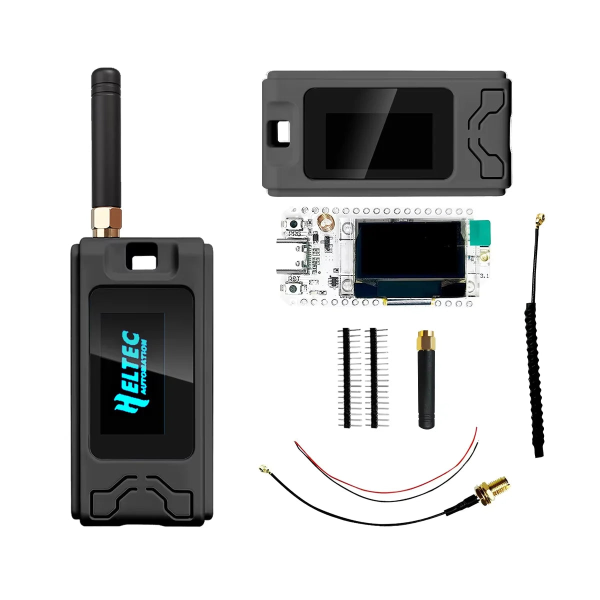 Heltec V3 LoRa 32 with Case ESP32-S3 SX1262 Meshtastic Meshcore Node 868MHz 915MHz OLED Display WiFi BLE IoT Kit
