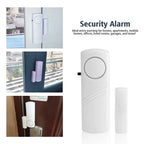 5pcs/10pcs Wireless Door Window Sensor Alarm 95db Anti-theft 433mhz Door Contact Detector Magnetic for Home Security Protection