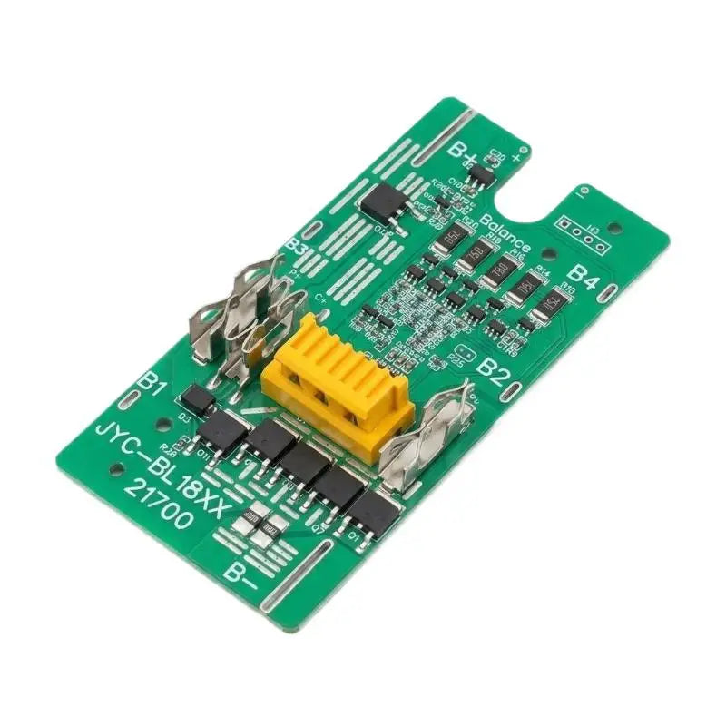 Compact BMS Circuit with Balance Charger for Custom 18V Li-ion Battery Cases