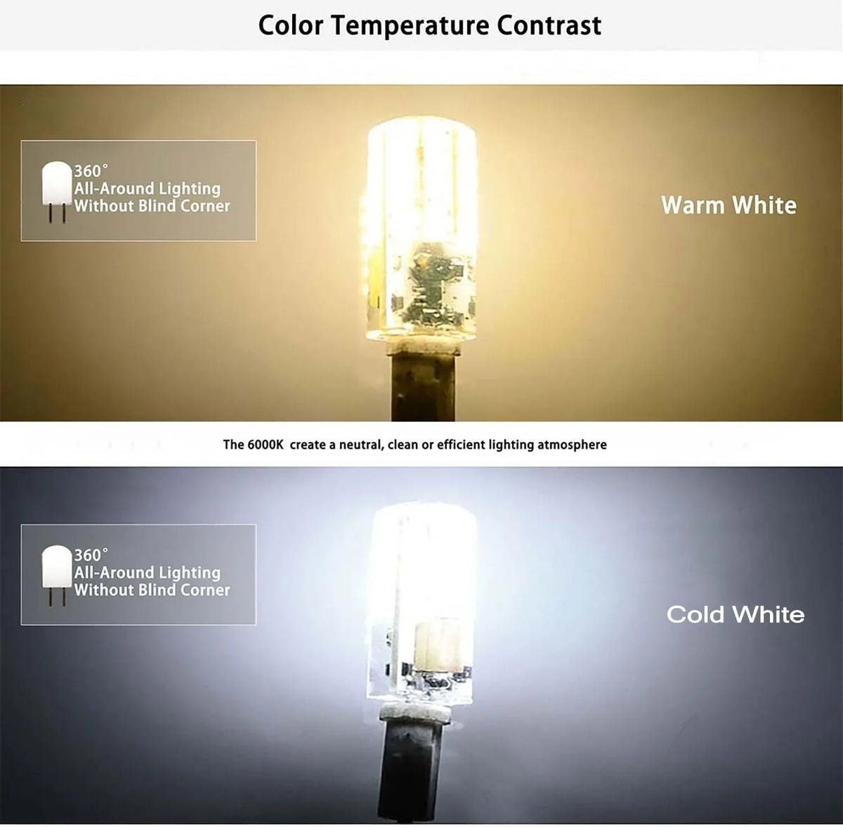 10Pcs G4 LED Bulb 12W 9W 5W 3W 2W AC DC12V SMD 2835 3014 SMD LED Light Mini Silicone Lamp Warm White White 360 Degree Angle