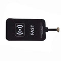 1pc Wireless Charger Adapter Receiver 10W Type-C Wireless Charging Patch Wireless Charging Receiver With Magnetic Charging Cable