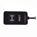1pc Wireless Charger Adapter Receiver 10W Type-C Wireless Charging Patch Wireless Charging Receiver With Magnetic Charging Cable