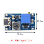 1PCS MT3608 DC-DC Step Up Converter Booster Power Supply Module Boost Step-up Board MAX output 28V 2A for arduino diy kit