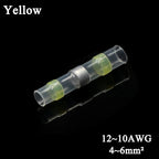 Solder Seal Wire Connectors 3:1 Shrinkage Rate Waterproof Electrical Cable Terminals Heat Shrink Tube Electrical Butt Splice