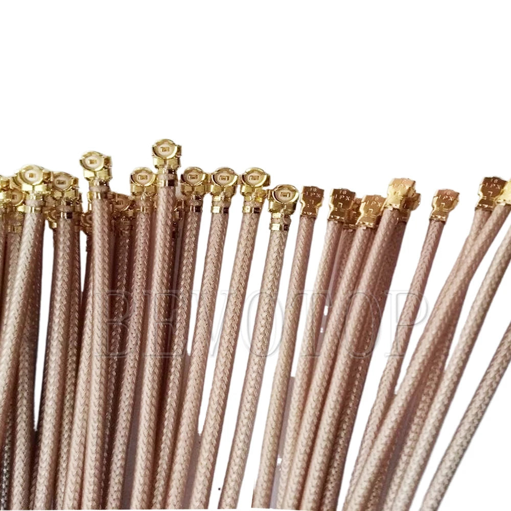 1PCS RG178 SMA Female to 2*IPX-1 Female Connector Y Splitter SMA to IPX Cable Pigtail RF Coaxial WIFI Antenna Extension Jumper