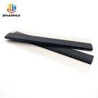 1x40 Pin Single Row Female Header 2.54mm Pitch PC104 Style Long Pin Stacking Connector for Arduino DIY (5/10/20 Pcs)