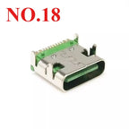 10Pcs USB Connector Type C Female Charging Port Jack 2/4/6/16 Pin Type-C Socket PCB Soldering SMD SMT DIY Repair Type C Adapter