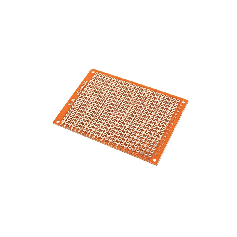 2.54mm Pitch Bakelite Universal Perfboard Stripboard Multipurpose Prototype Circuit Board Easy Soldering Single Sided DIY