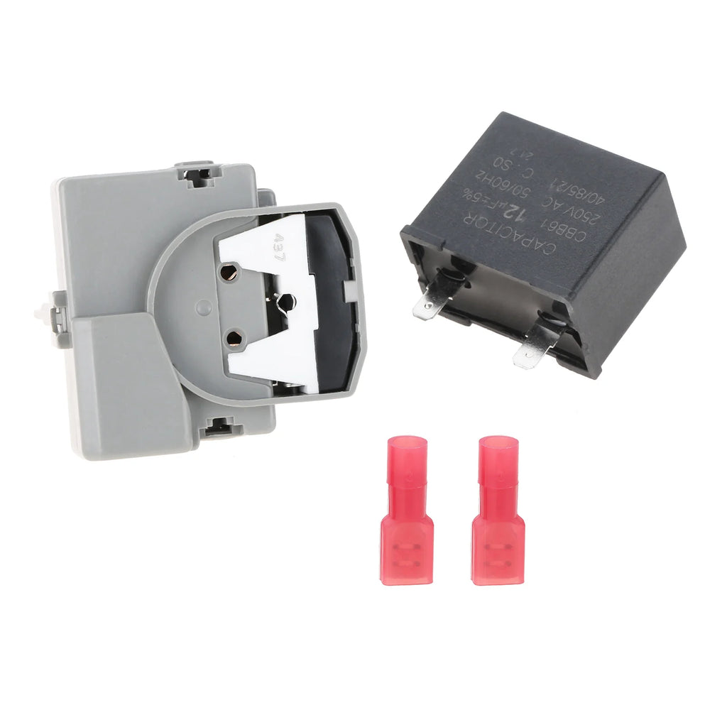 WP2319792 TSD2 Relay Start Device W10662129 Freezer Compressor Run Capacitor for Kenmore Whirlpool Kitchenaid Refrigerators