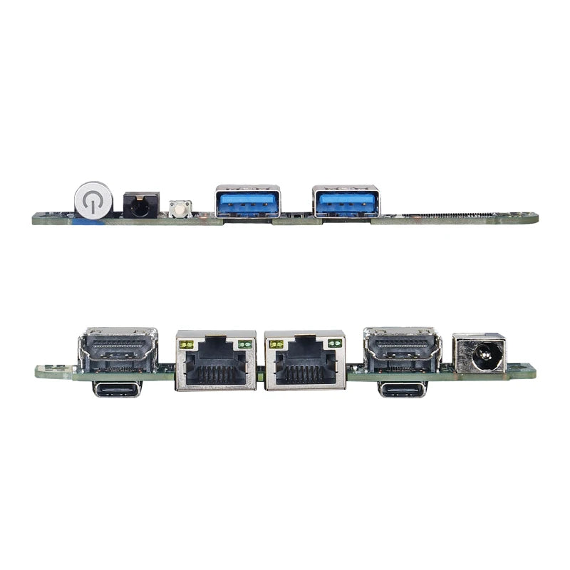 Piesia OEM AMD 7940HS 8845HS 7840HS 7735U 7535U Nuc PC Mainboard 2*DDR5 2 Lan 2*H-D/Type-C X86 Industrial Robot Motherboard