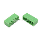 10pcs/lot KF2EDG 3.5mm / 3.81MM Pluggable Pcb Terminal Block Right Angle/ Straight Needle Pin Connector 2/3/4/5/6/7/8/10p