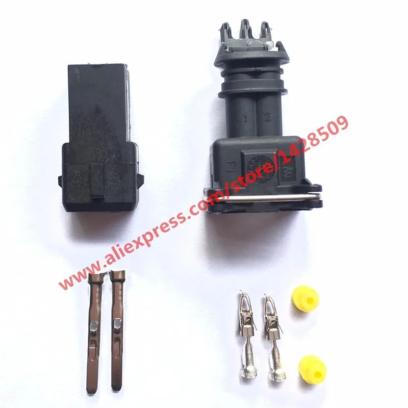 1 Pcs AMP Tyco JPT Style 3.5mm Series 2 Way 282189-1 282762-1 Waterproof Female And Male Socket With Pins And Seal