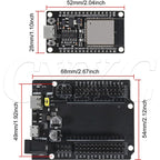 1-10PCS FOR 32 CH340C Development Board WiFi+Bluetooth Ultra-Low Power Dual Core Expansion Board FOR ESP32